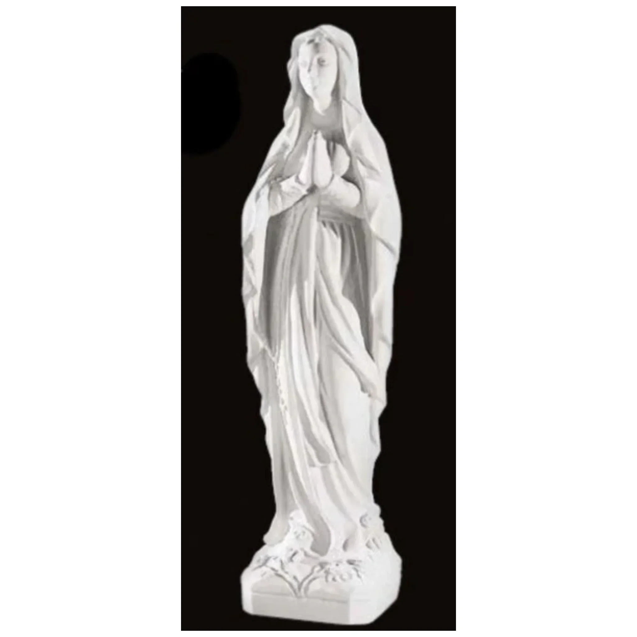 Our Lady Of Lourdes - 43.5" High Statue - Image 3