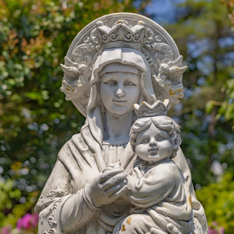 Our Lady of Perpetual Help Garden Sculpture – 48” Tall - Image 2