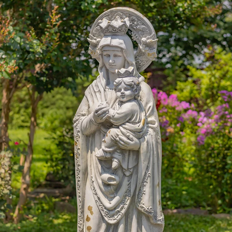 Our Lady of Perpetual Help Garden Sculpture – 48” Tall - Image 3