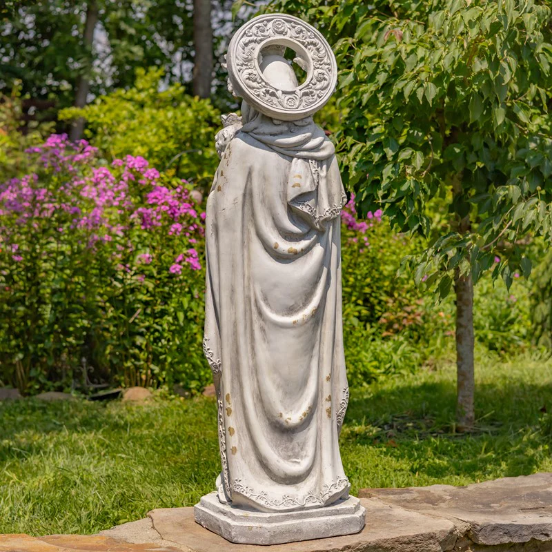 Our Lady of Perpetual Help Garden Sculpture – 48” Tall - Image 6