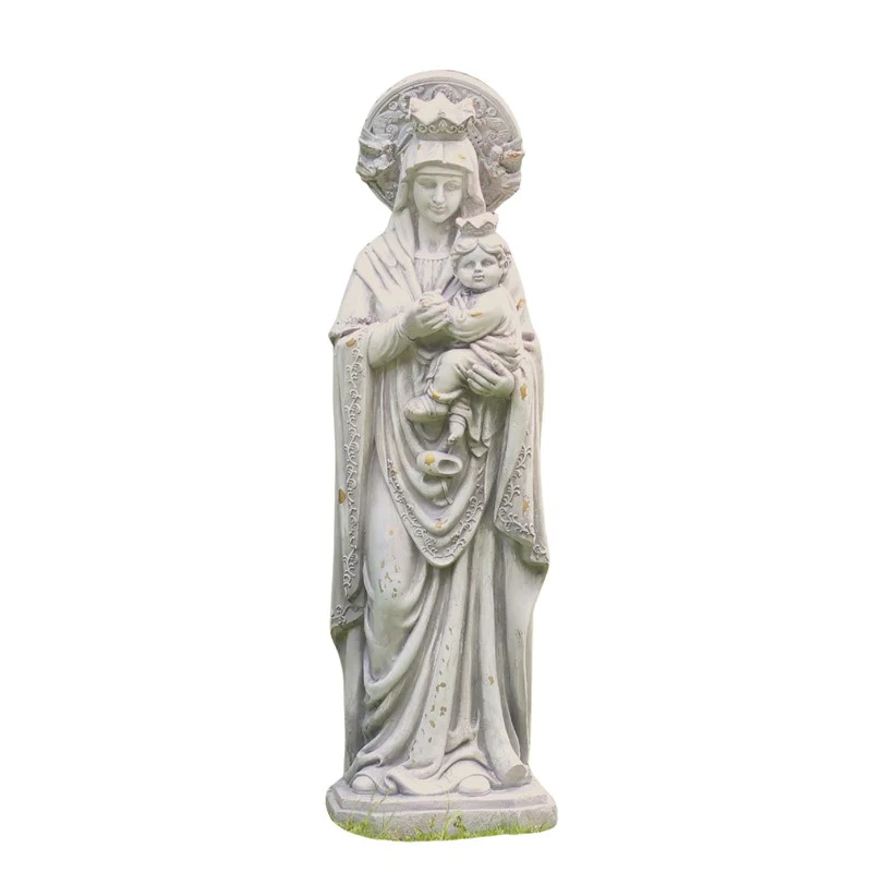 Our Lady of Perpetual Help Garden Sculpture – 48” Tall - Image 7