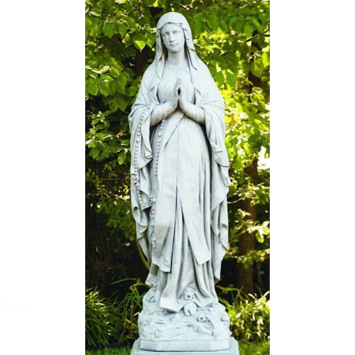 Our Lady Of The Lourdes Life-size Statue - Image 2