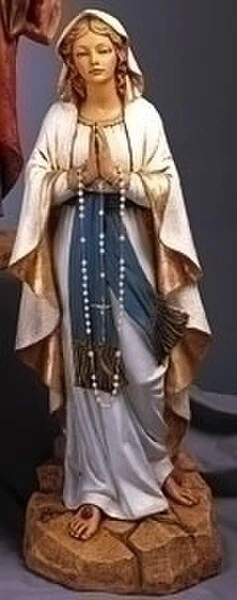 Our Lady of the Lourdes Statue 40" High - Image 2