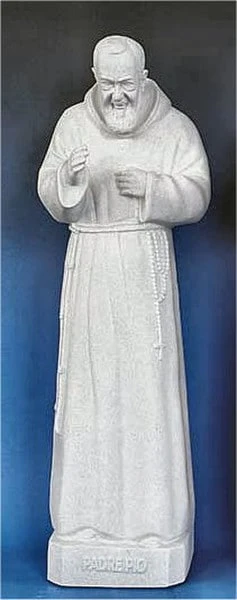 Padre Pio Granite 24" High