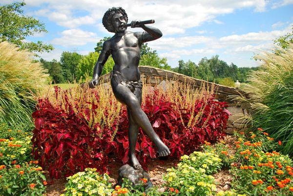 Pan with Flute Fountain - Image 2