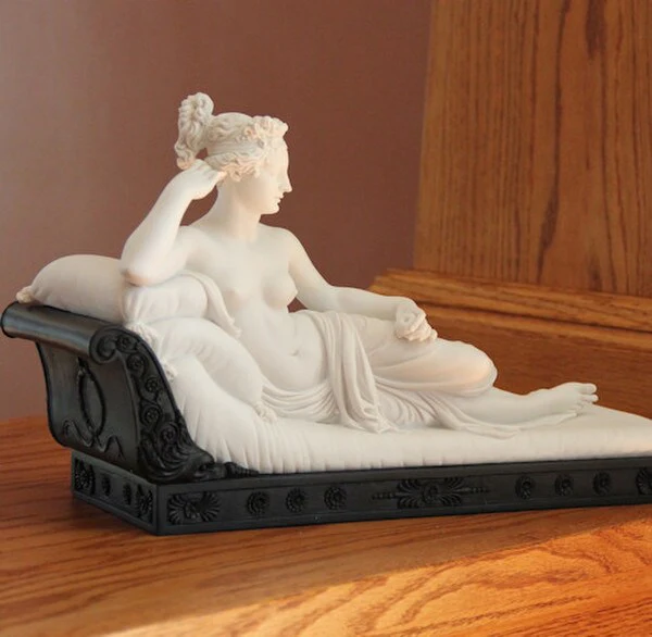 Paulina Borghese Sculpture By Antonio Canova - Image 7