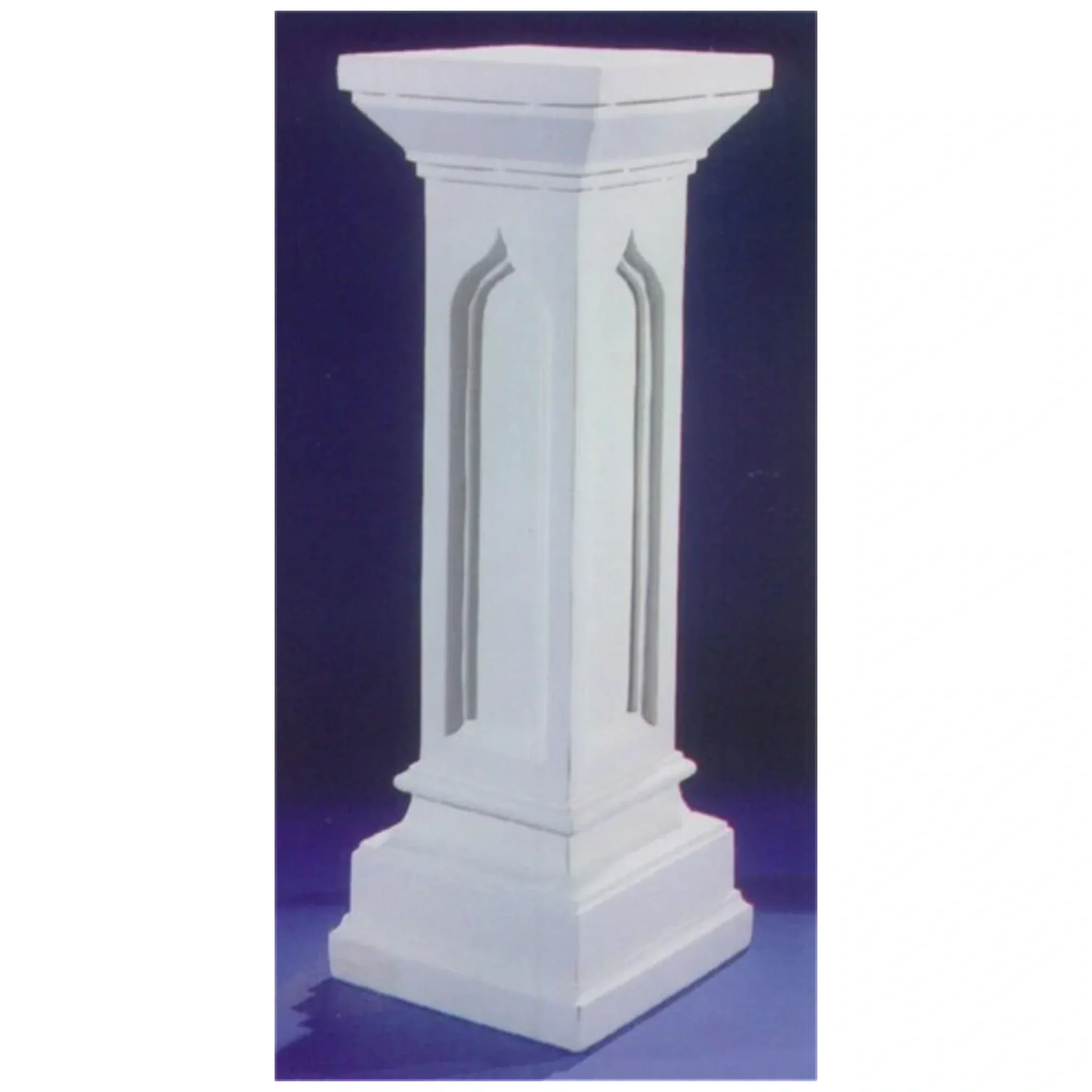 Pedestal 27.5" High Bonded Cararra
