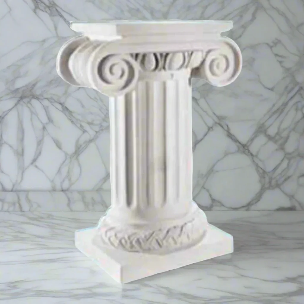 Marble Pedestal – 30" High Display Stand