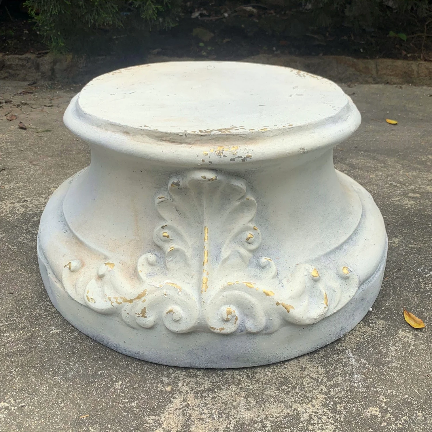 Pedestal Base For Statuary Display 10.63" High