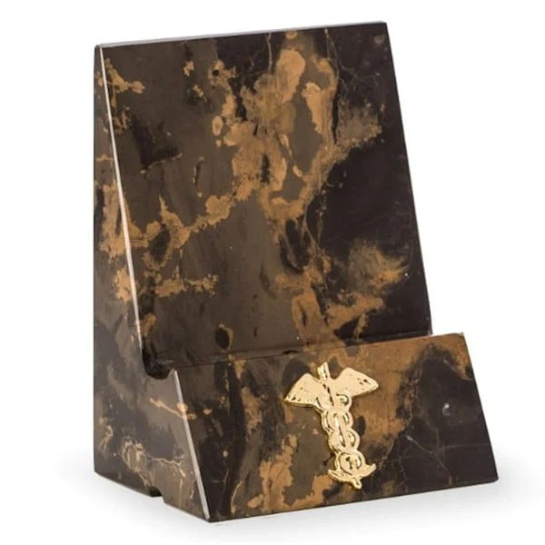 Phone Stand Marble Tiger Eye Medical Insignia - Image 2