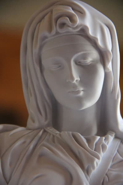 Pieta By Michelangelo 18.5" High - Image 3
