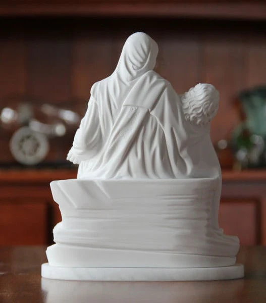 Pieta By Michelangelo 9" High - Image 3