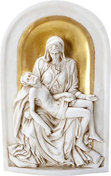 Pieta Wall Plaque Small