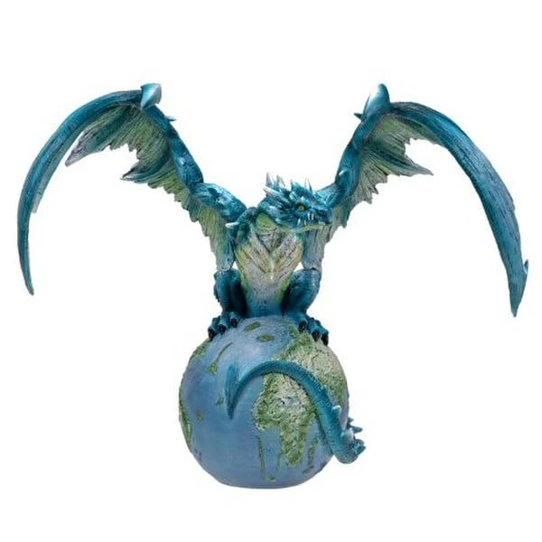 Planet Earth Guardian Dragon Statue