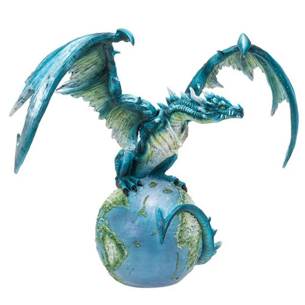 Planet Earth Guardian Dragon Statue - Image 4