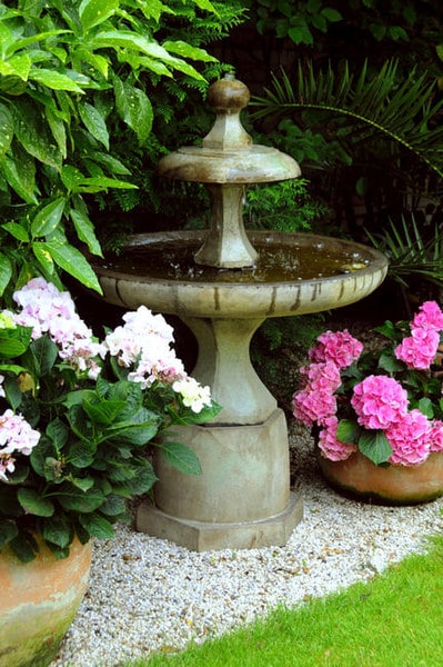 Plateau Fountain 48.5" High
