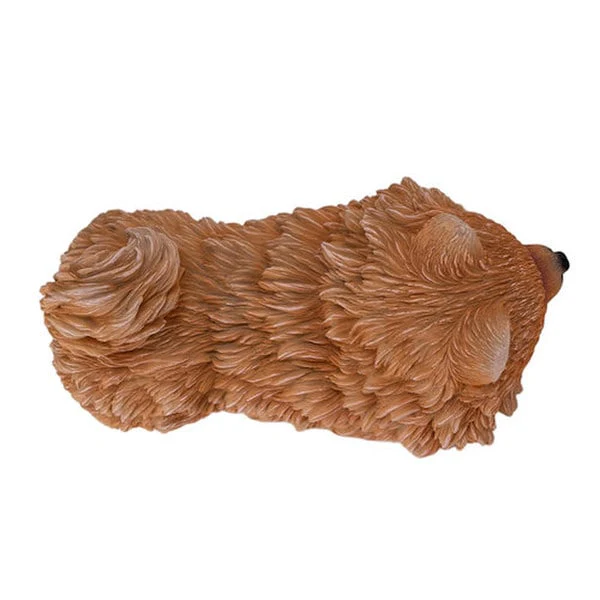 Pomeranian Dog Figurine Sculpture - Image 3