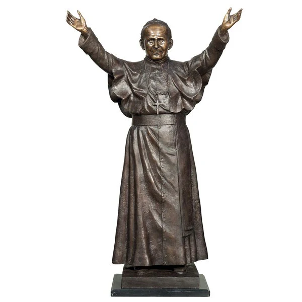 Pope John Paul II Statue Bronze