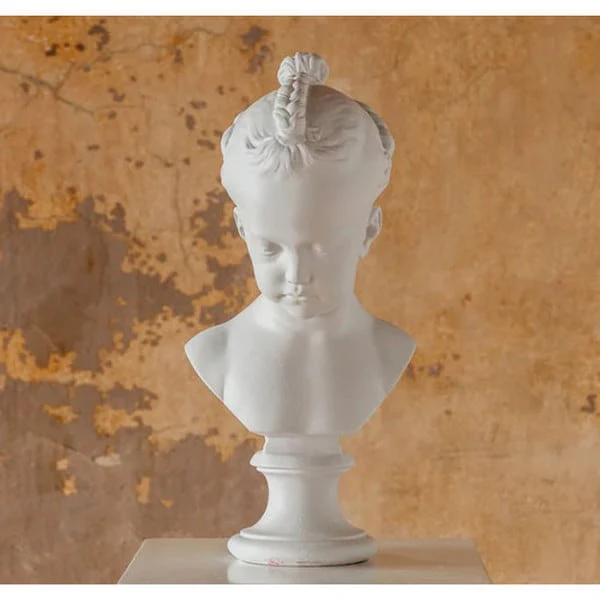 Portrait of a Young Girl Bust by Jacques Saly