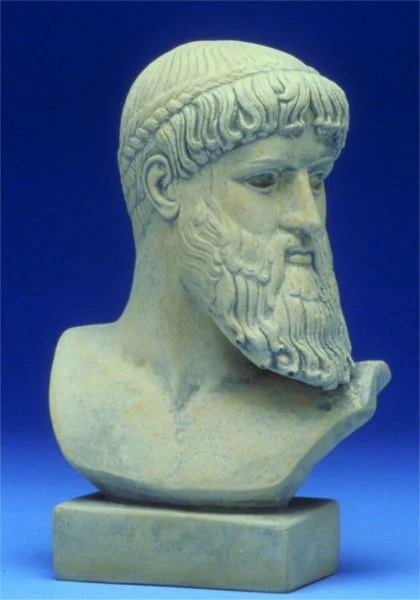 Poseidon Bust 11" High Sculpture