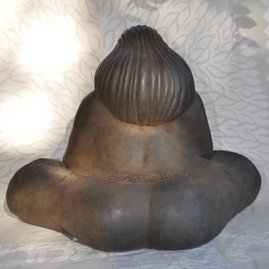 Pregnant Woman Large By Sigrid Herr Sculpture - Image 4