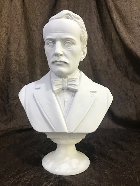 Puccini Giacomo Bust 13" High - Image 3