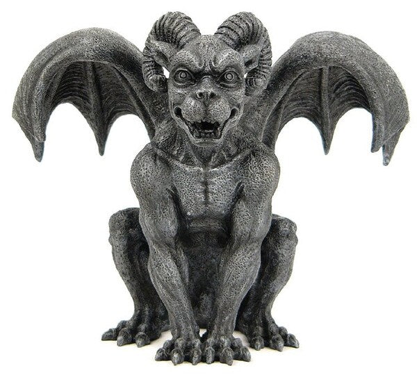 Ram Horned Gargoyle 7.5" High