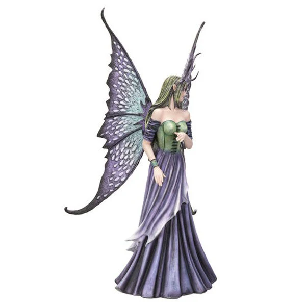 Raven Secrets Fairy with Antlers Statue - Image 4
