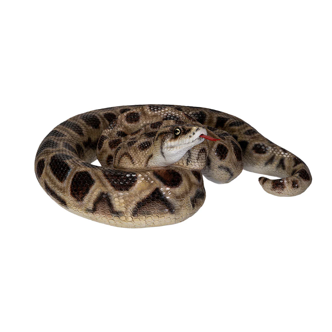Realistic Boa Constrictor Snake Statue - Image 5