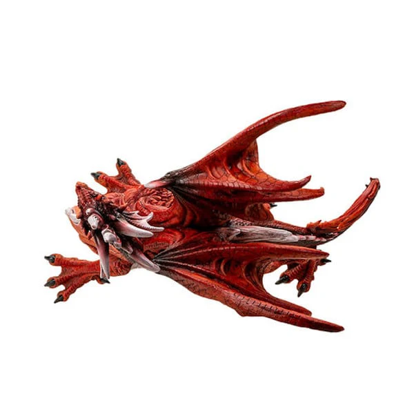 Red Dragon Sculpture Shadow-fire Sentinel - Image 3