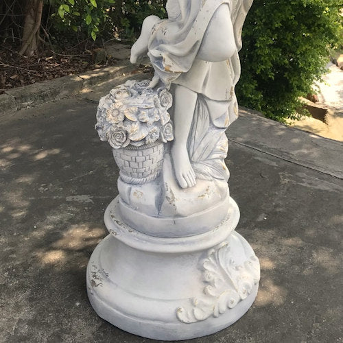 Renaissance Angel Garden Life-Size Statue 63" H - Image 3