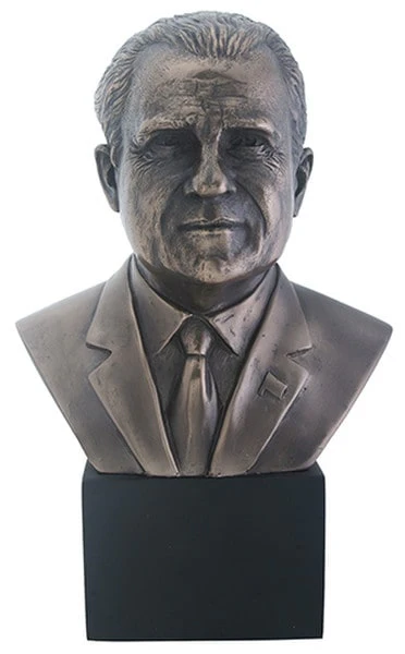 Richard Nixon Presidential Bust Statue