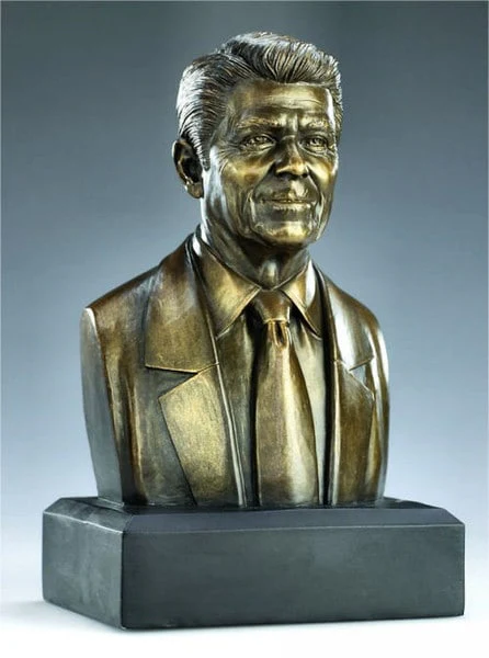 Ronald Reagan Bust 6" Bronze