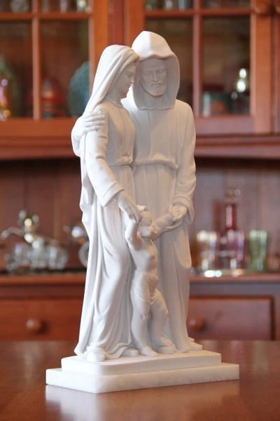 Holy Sacred Family 15.5" High - Image 4