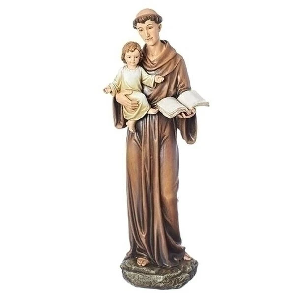 Saint Anthony and Child Classic Figure Statue