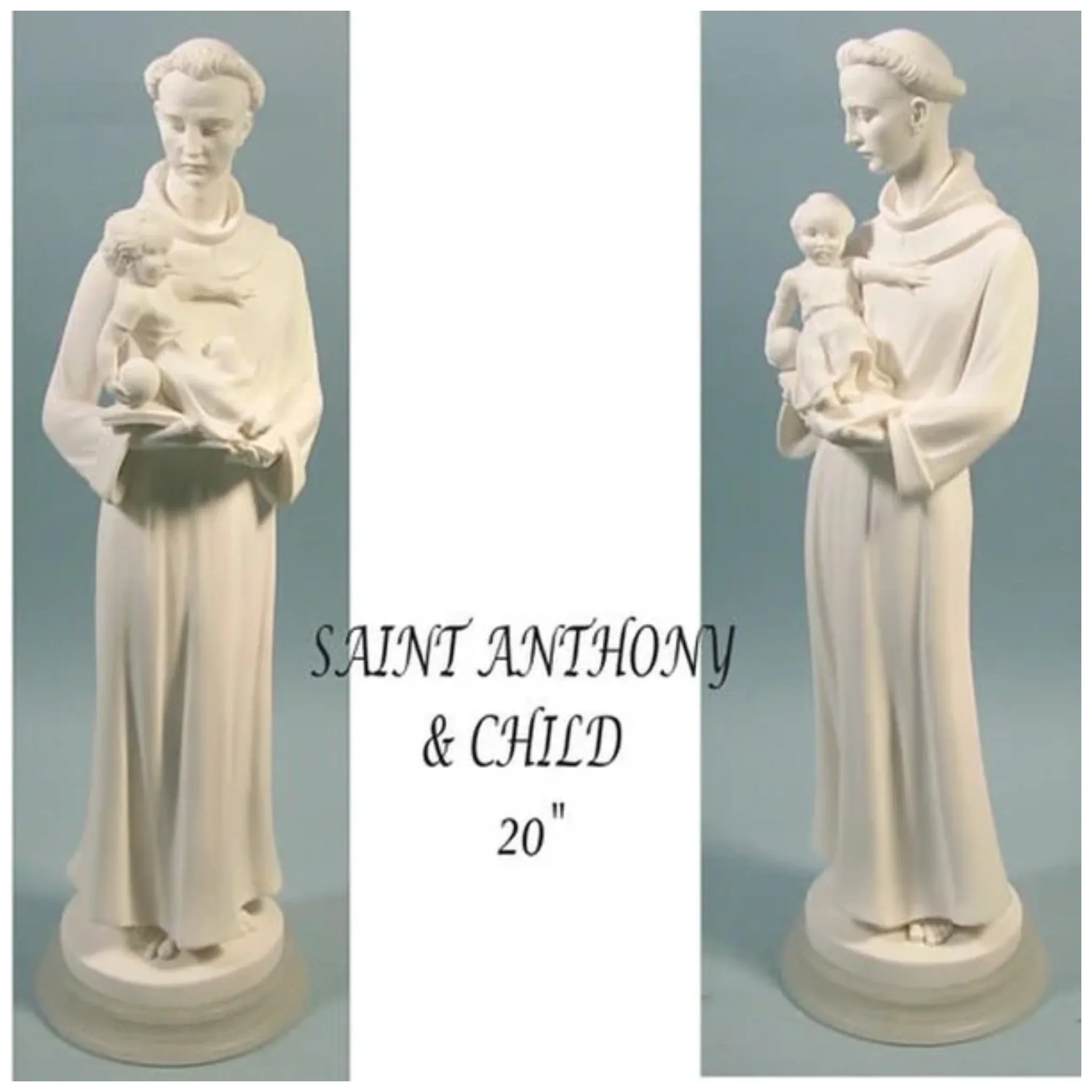 Saint Anthony & Child 20" High - Image 2