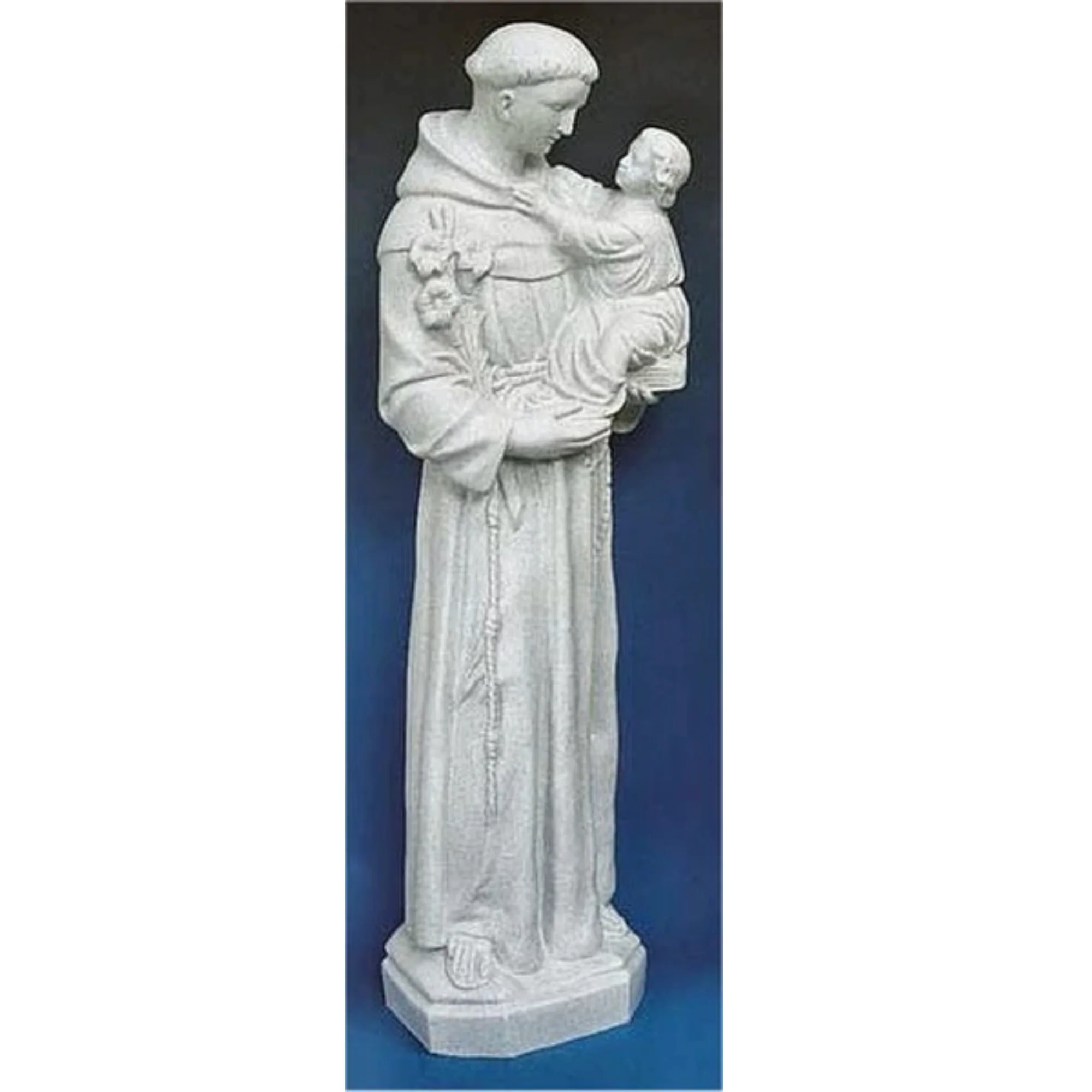 Saint Anthony Granite 24" Statue - Image 2
