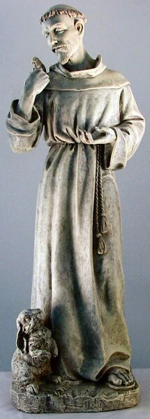 Saint Francis 24" High Sculpture - Image 2