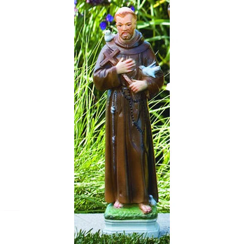 Saint Francis Garden Sculpture 17" High - Image 2