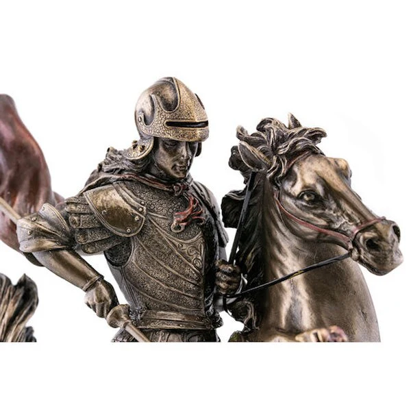 Saint George Slaying the Dragon Sculpture - Image 5