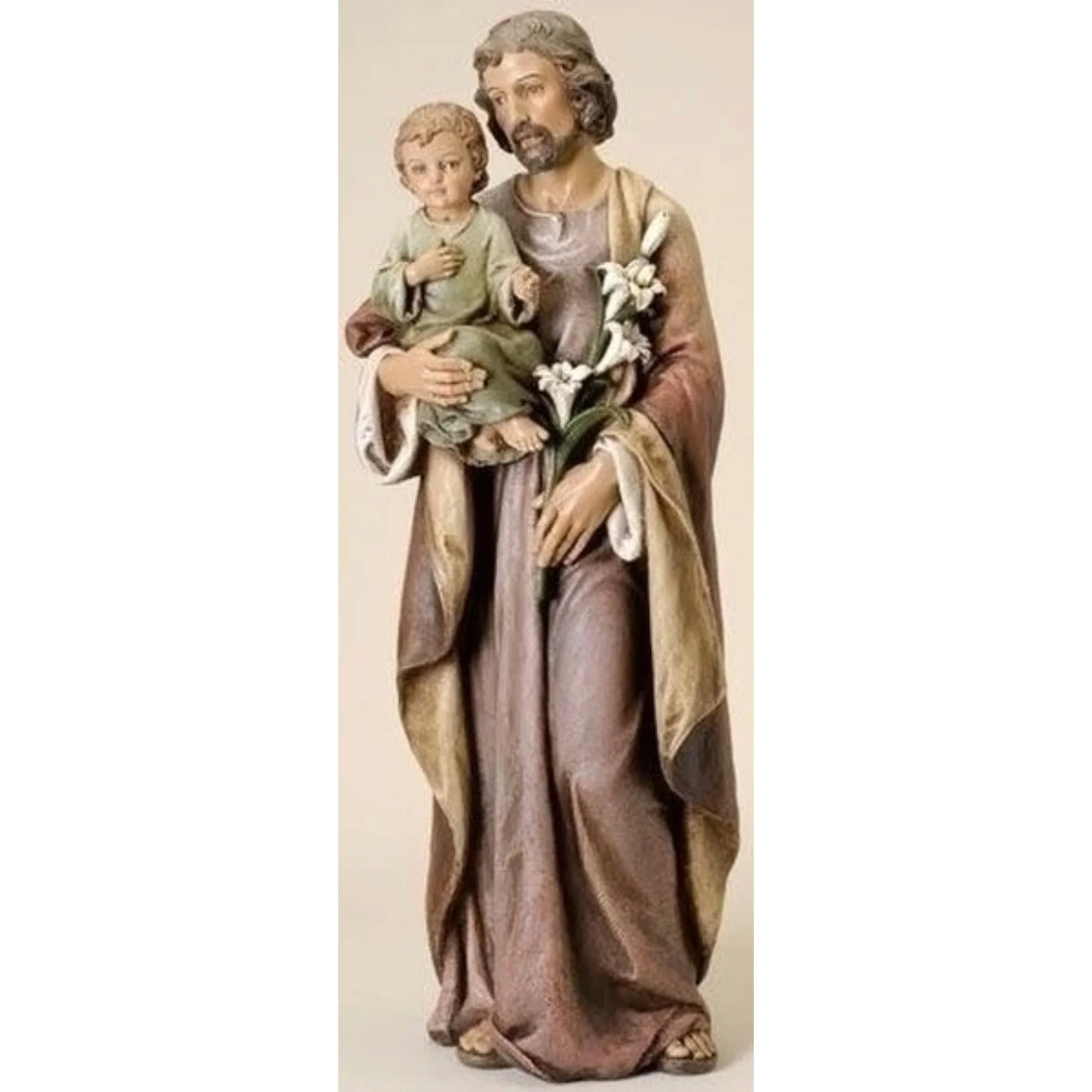 Saint Joseph and Child Figure Statue 36.75" High