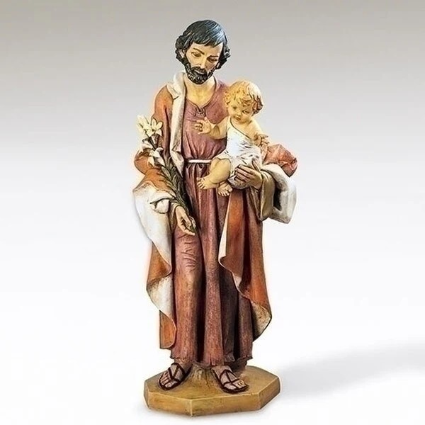 Saint Joseph and Child Statue 40" High