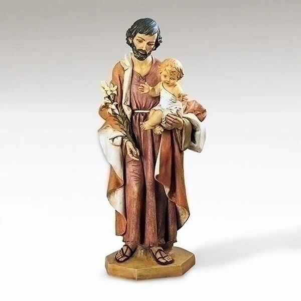 Saint Joseph & Child Statue 20" High - Image 2
