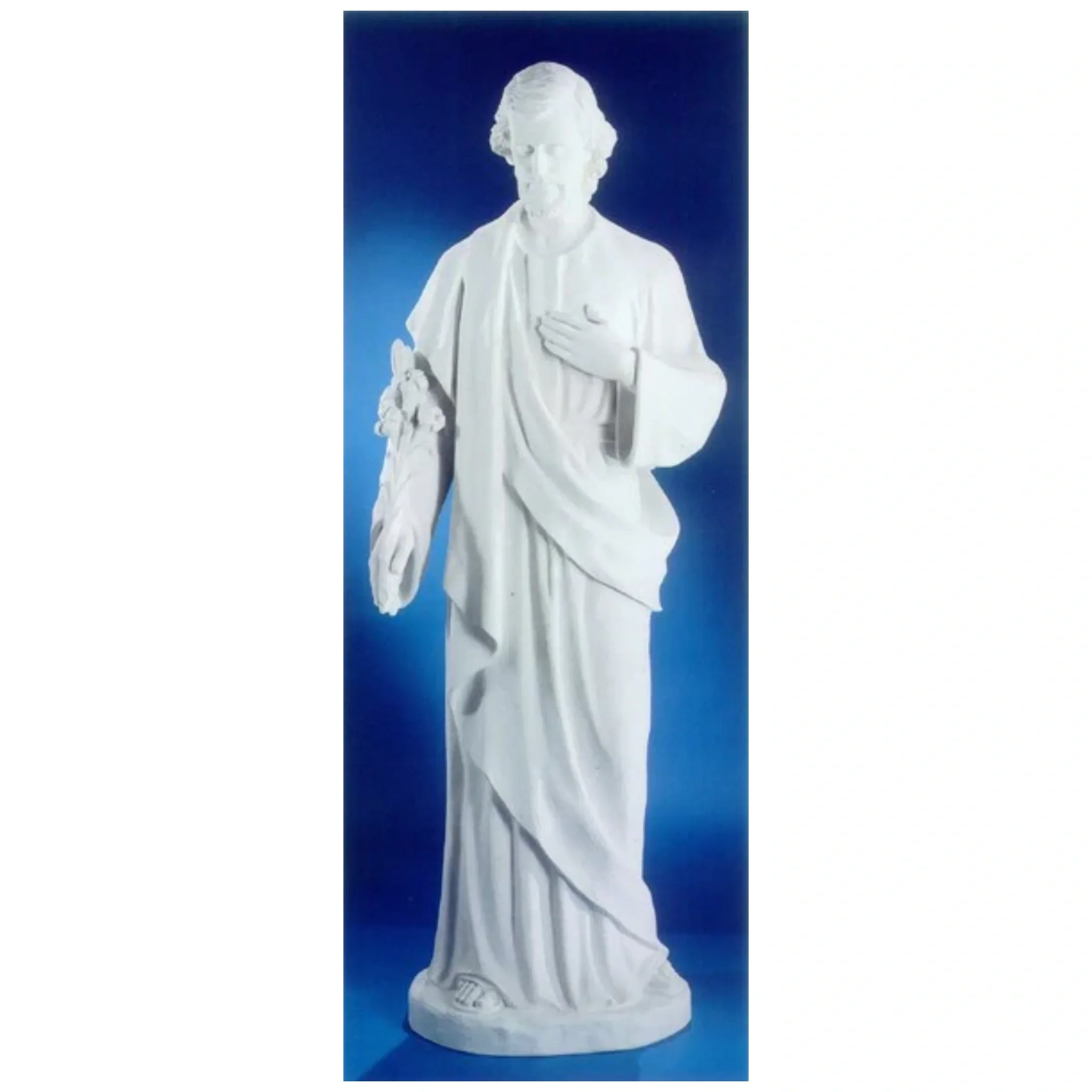Saint Joseph Marble Life-size Sculpture