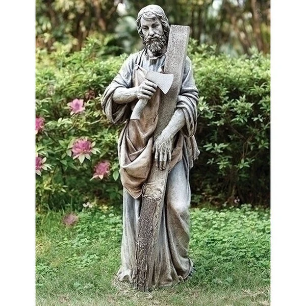 Saint Joseph the Carpenter Statue Large 35.75" H - Image 2