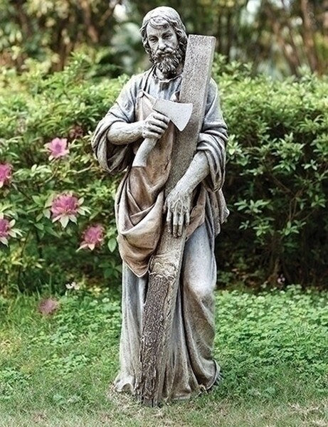 Saint Joseph the Carpenter Statue Large 35.75" H - Image 3