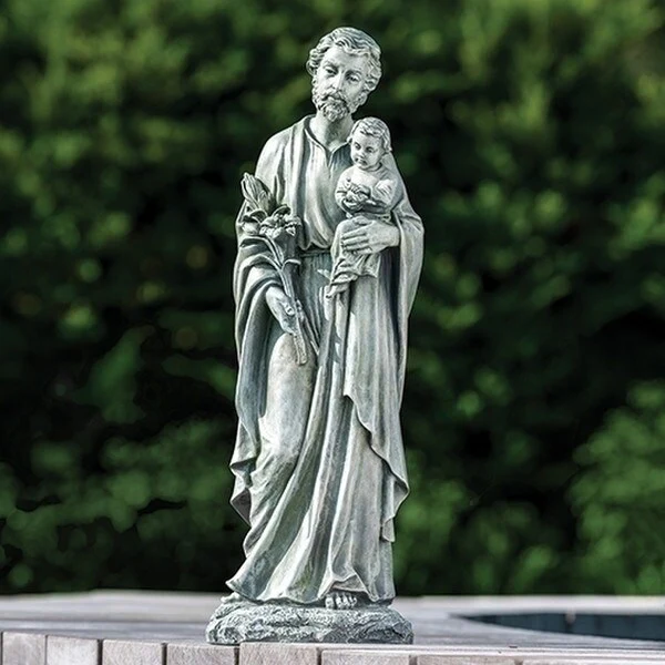 Saint Joseph With Child 20" High