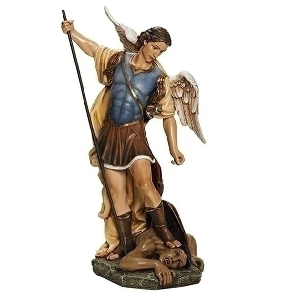 Saint Michael Figurine Statue 18.75" High - Image 2
