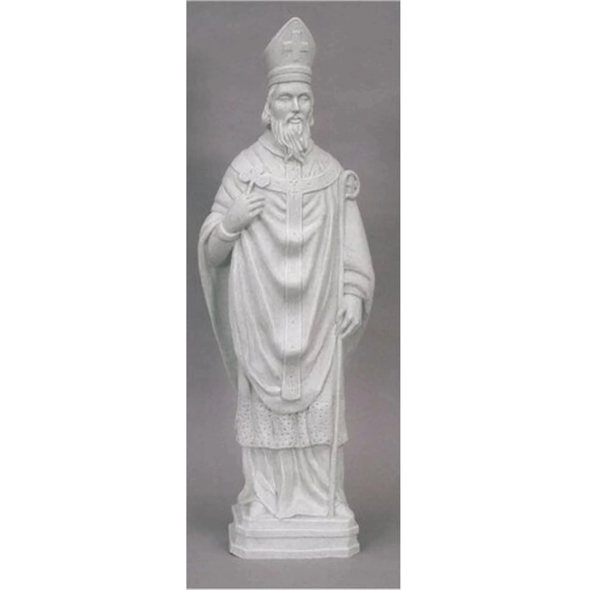 Saint Patrick Granite Sculpture Faux Granite 24" High