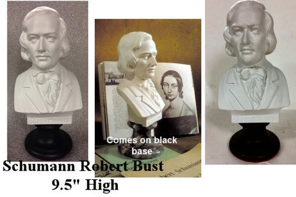 Schumann Robert Bust 9.5" High